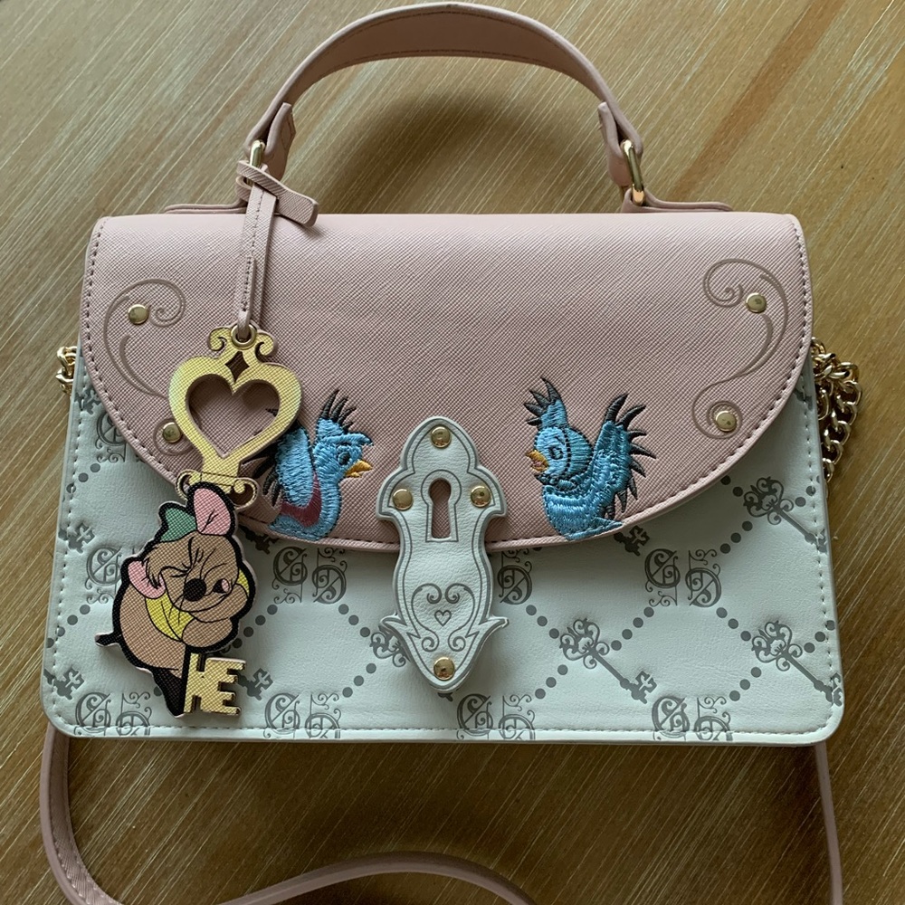 Danielle Nicole Disney Cinderella Monogram Crossbody Bag